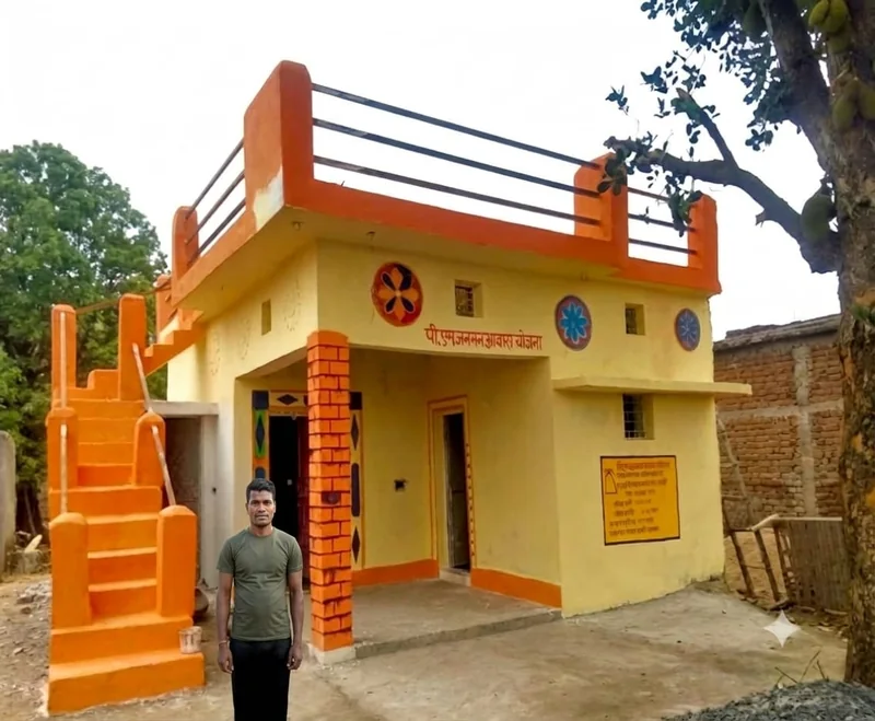 पीएम जनमन से मोतीलाल बैगा का पक्का घर का सपना हुआ पूरा